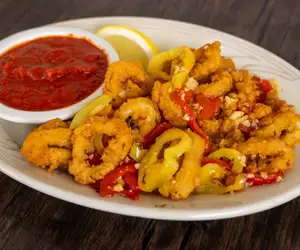 Calamari and Sauce